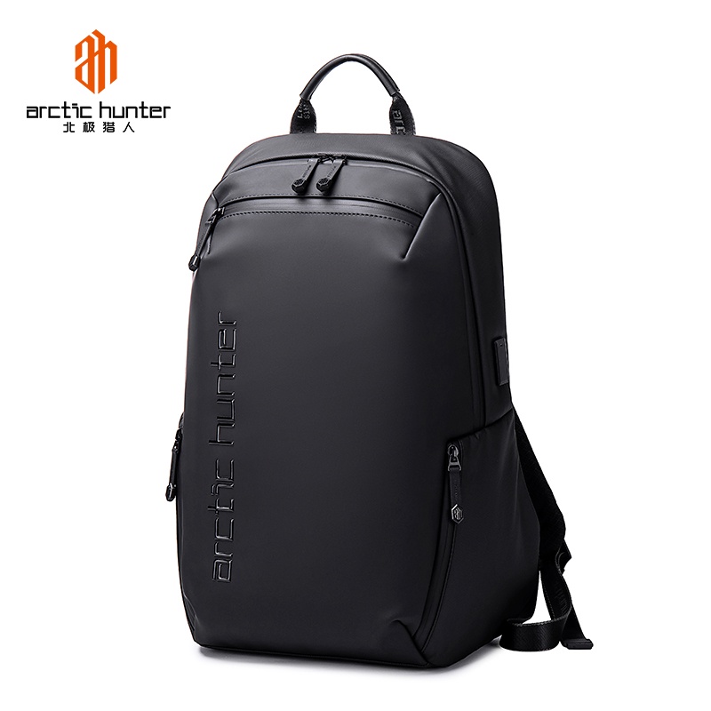 B00423 Tas Arctic Hunter Pria Ransel Laptop Bag 15.6 Waterproof USB