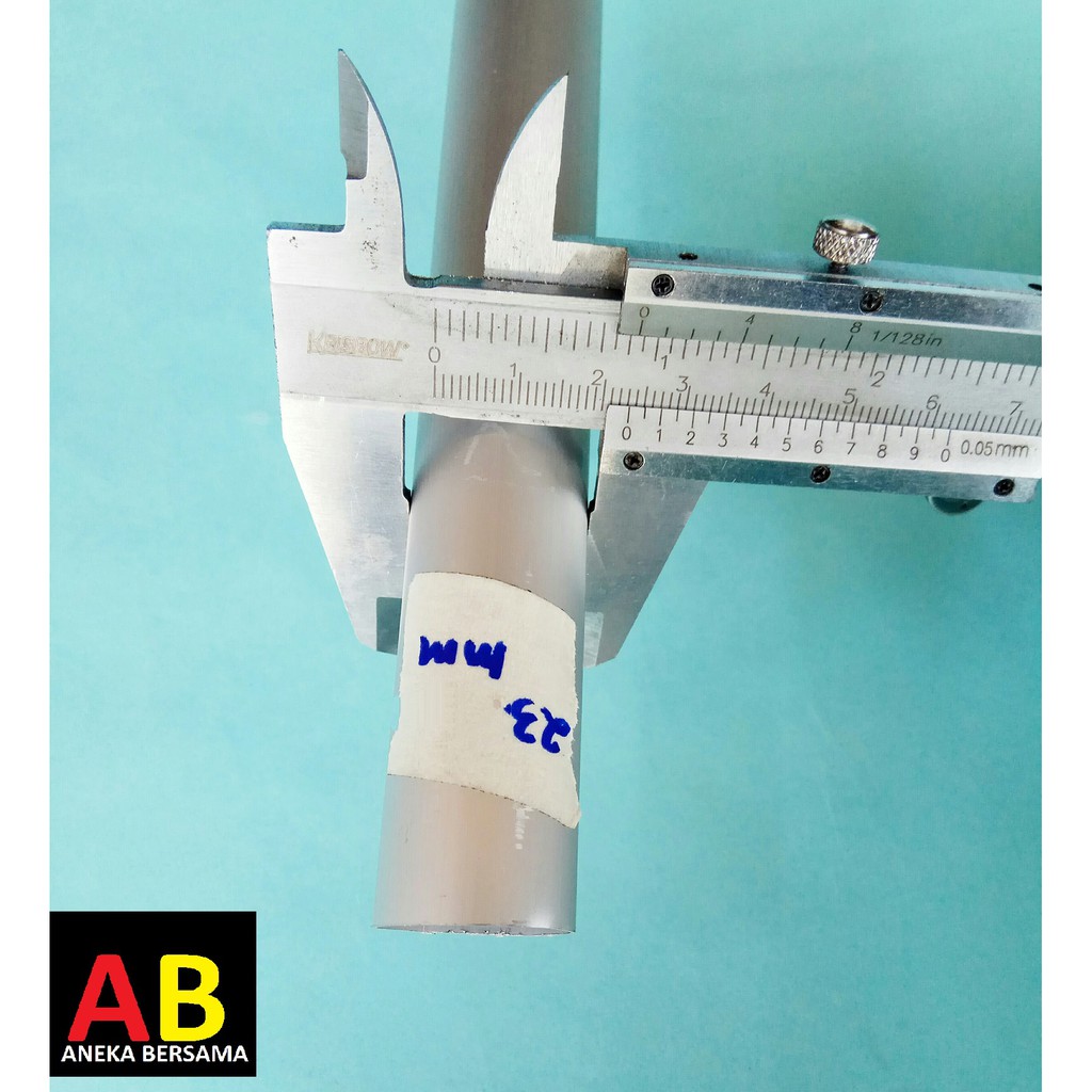 Pipa Bulat Aluminium 23mm