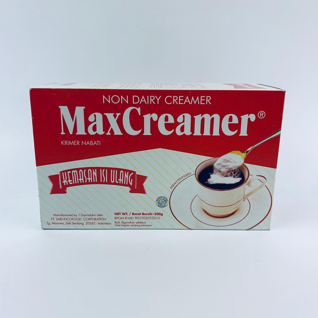 MaxCreamer / Krimer Nabati / 500gr / Kemasan isi ulang