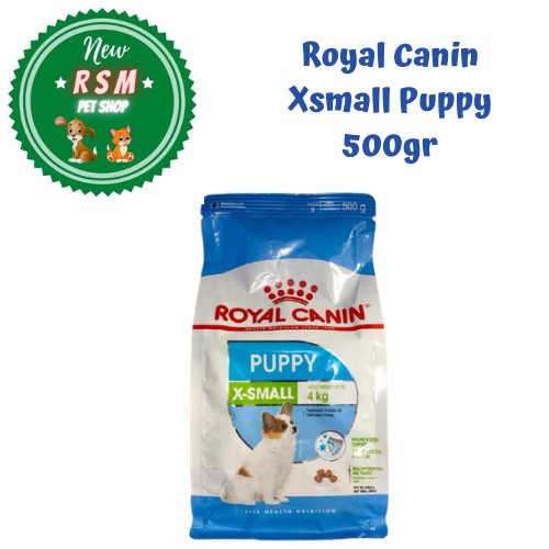 Jual ROYAL CANIN XSMALL PUPPY 500GR Shopee Indonesia