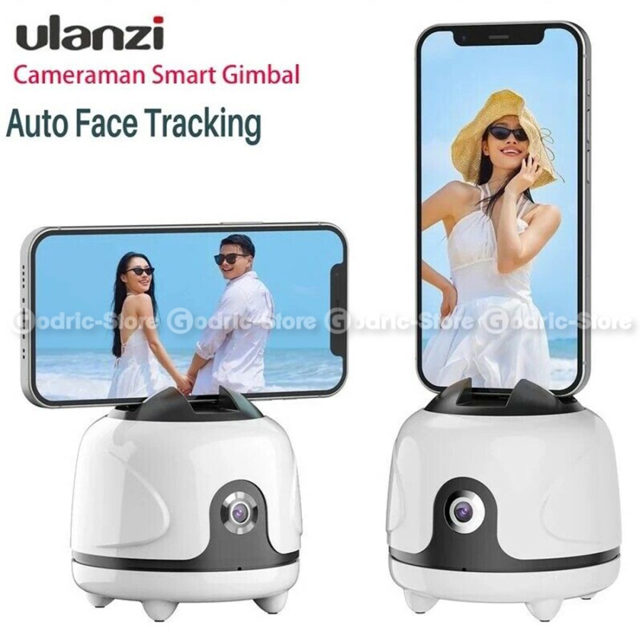 ULANZI CameraMan AI Auto Face Tracking Selfie Vlog Smartphone Gimbal