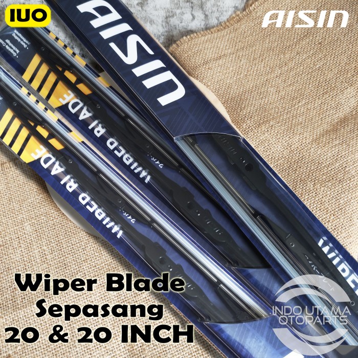 Wiper Mobil Nissan Terrano AISIN Sepasang 20-20&quot; ORIGINAL