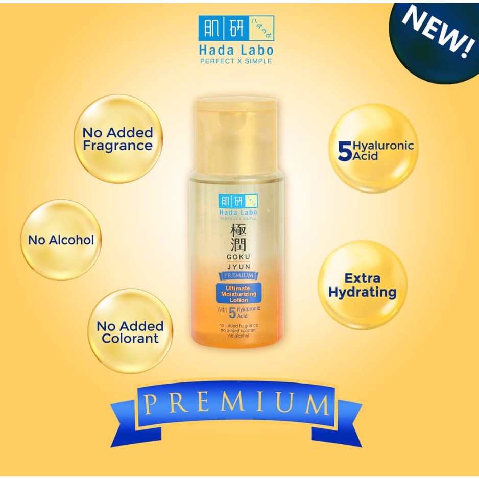 HADA LABO GOKUJYUN Ultimate Moisturizing Perawatan Wajah