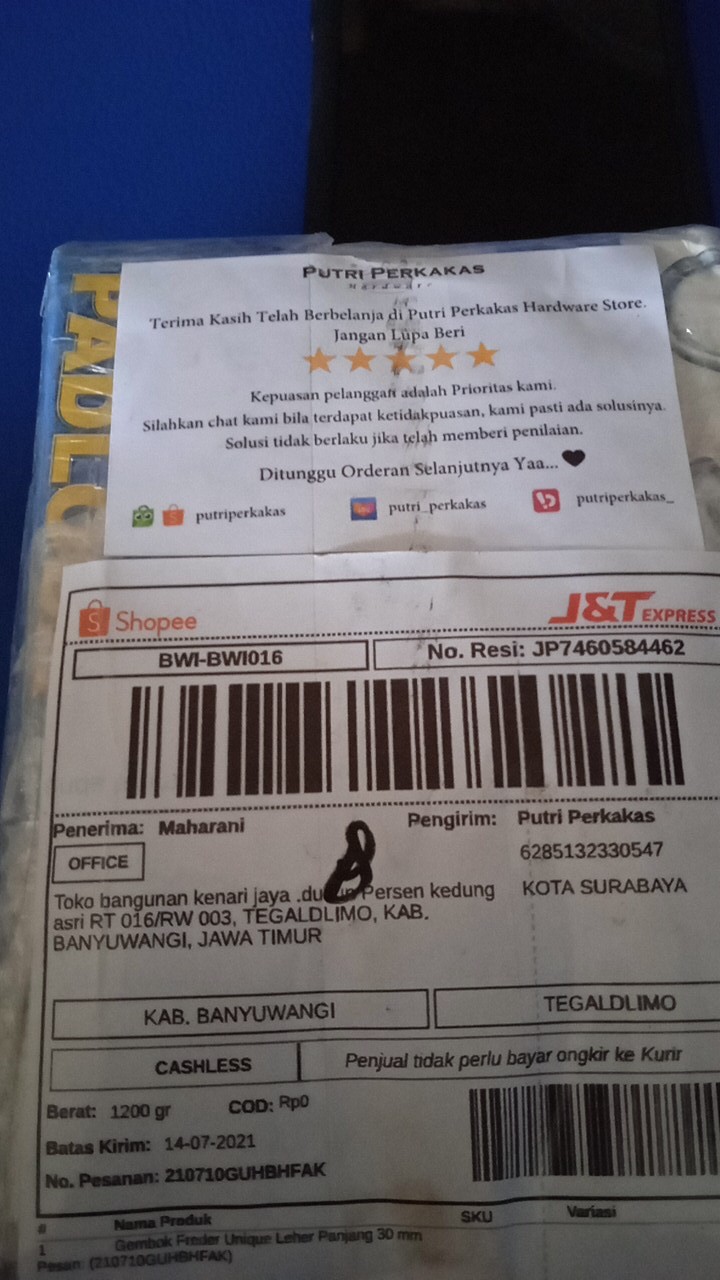 Gembok Freder Unique Leher Panjang 30 Mm