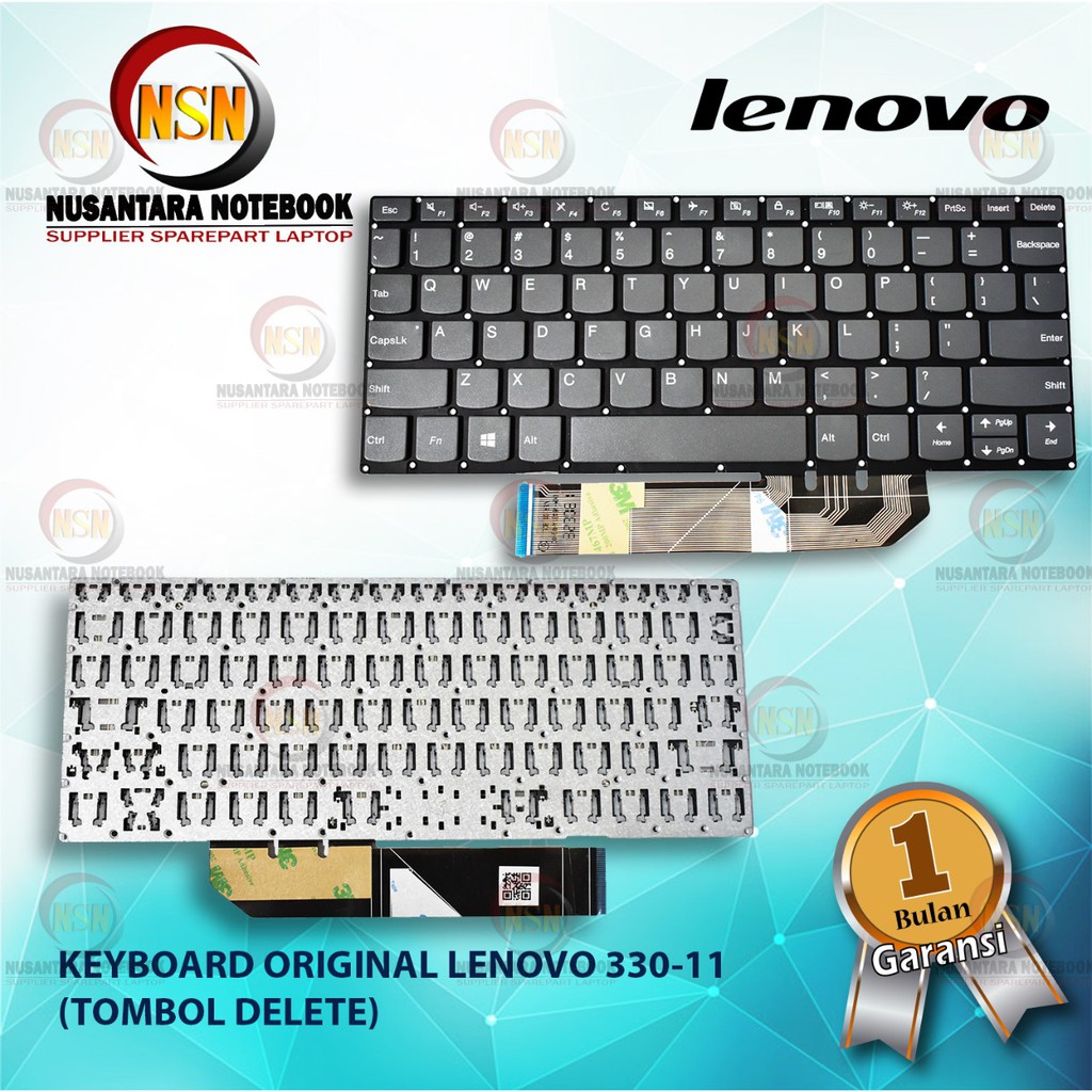 Keyboard Lenovo YOGA 330-11 330-11IGm Series Tombol Delete