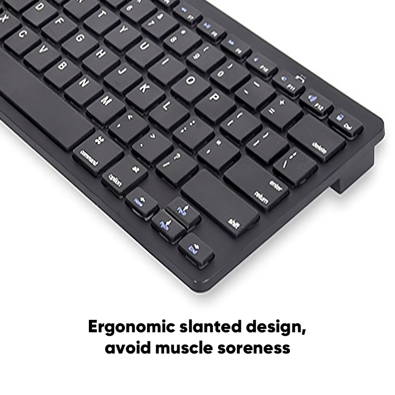 Bepop Keyboard Bluetooth Wireless Metal Body Untuk PC dan Pad