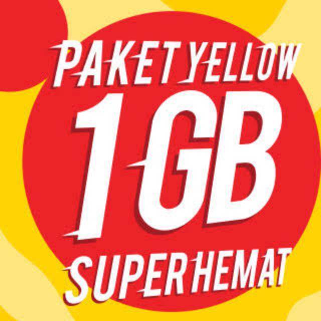 Paket Yellow Indosat 1 GB 7 Hari