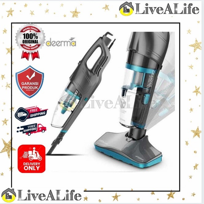 Deerma Penyedot Debu Vacuum Cleaner Handheld 2in1 - DX900/DX920