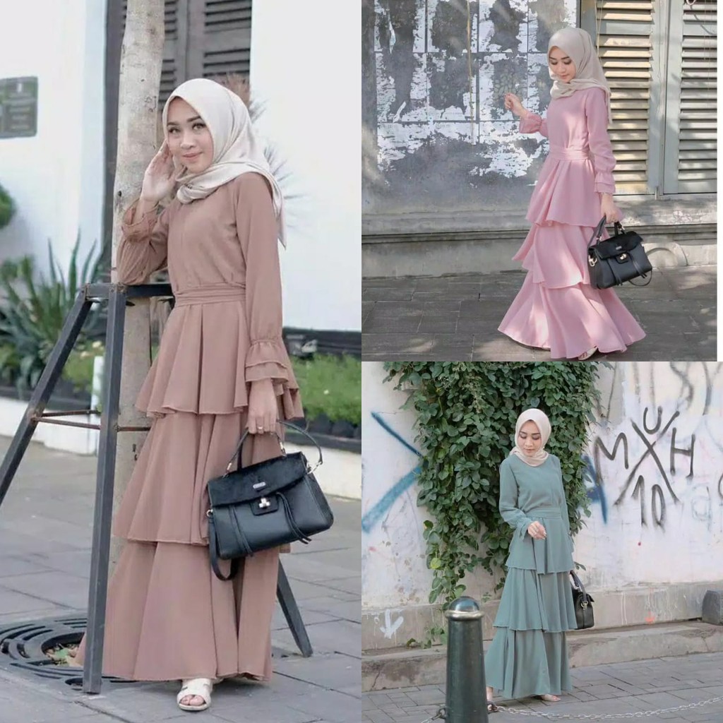 HALMAHERA MAXY - FLOTTILICIOUS / DRES MURAH / GAMIS MURAH / DRES MUSLIM / GROSIR BAJU ONLINE