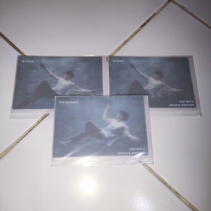 The Boyz merchandise md 3 kingdom 3D ar postcard photocard younghoon hyunjae juyeon