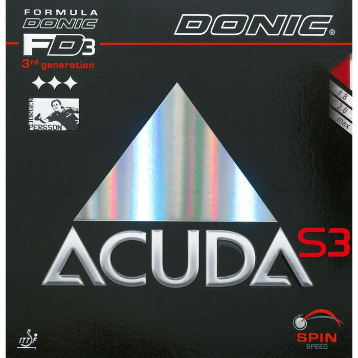 Karet DONIC Acuda S3 Rubber Bat Bet Tenis Meja Pingpong