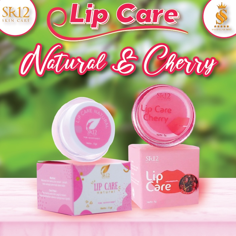 BEST SELLER ! LIP CARE SR12 / PEMERAH BIBIR PERMANEN / PELEMBAB BIBIR / LIP BALM / PENCERAH BIBIR HITAM