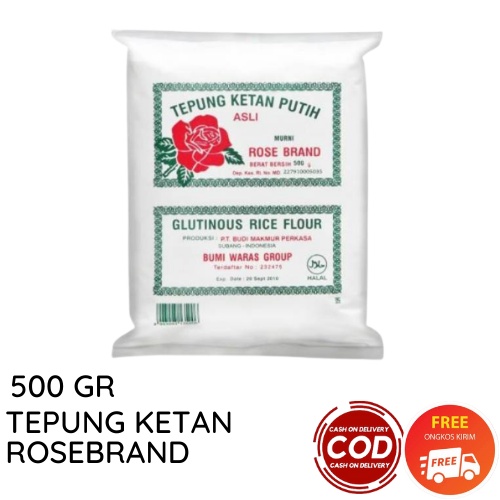 TEPUNG KETAN ROSEBRAND 500 GR