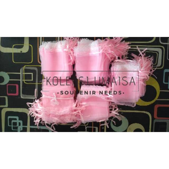 Kantong tile pembungkus souvenir mangkok bola custom