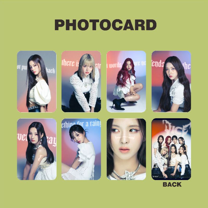 Photocard nmixx entwurf