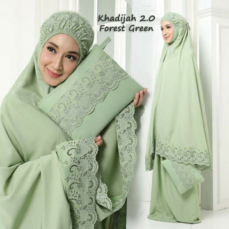 Awrellcollection - Mukena Dewasa Khadijah Katun Premium