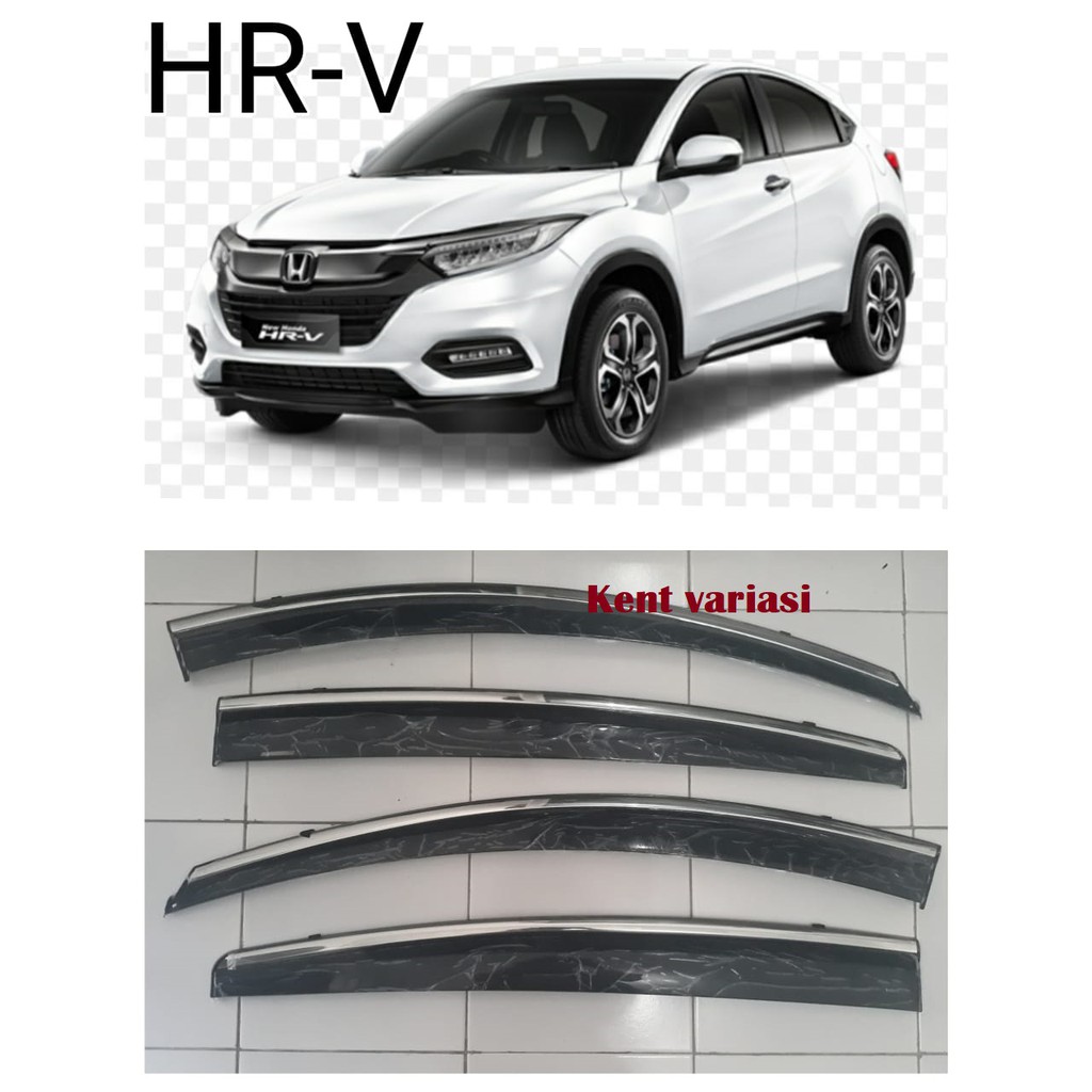 Talang Air Injection List Chrome Honda HRV