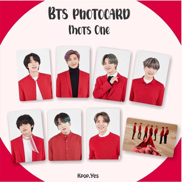 Photocard BTS MOTS ONE - Unofficial