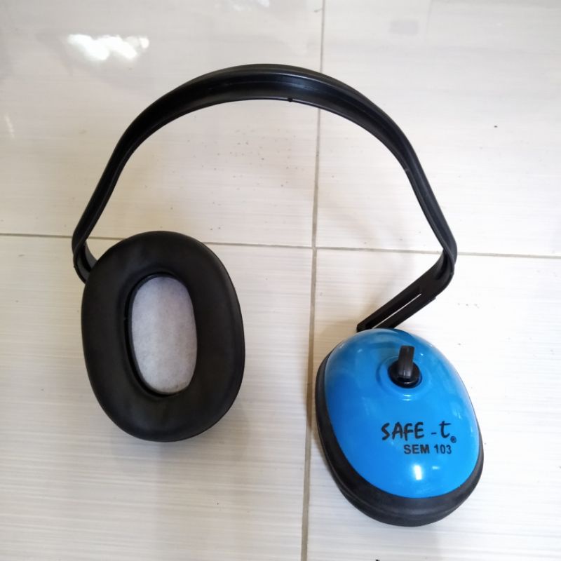 earmuff ear muff pelindung telinga earplug ear plug safe-t