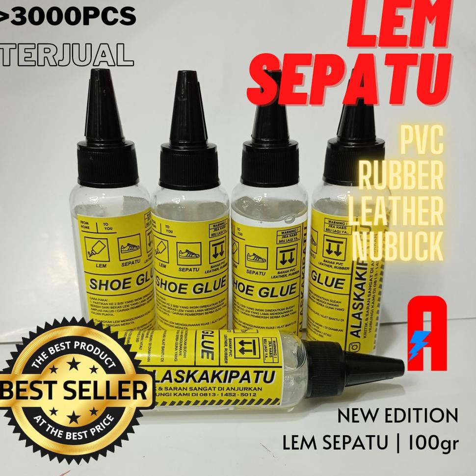 

KABATD Lem sepatu magic glue untuk reglue lem bening Ready Stock ➡ Terbaru ┗(