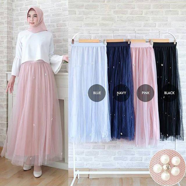 Rok Tutu Import Mutiara
