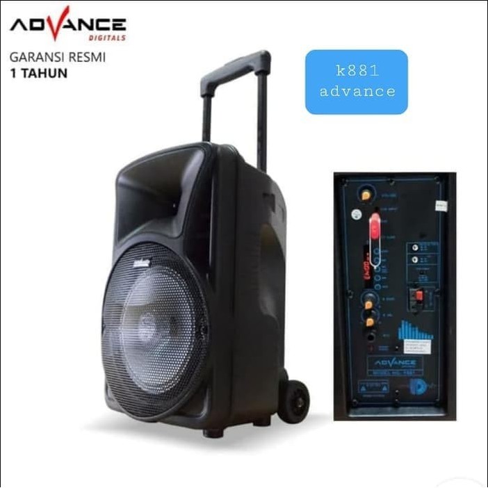 speaker bluetooth k881 ADVANCE