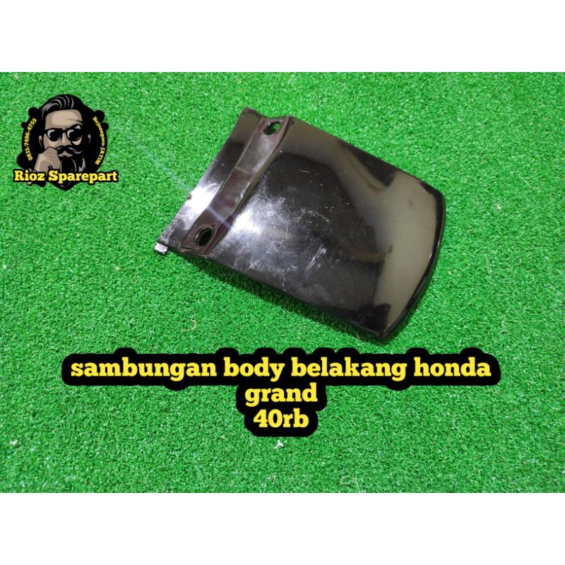 sambungan body bodi belakang tail cover honda grand legenda