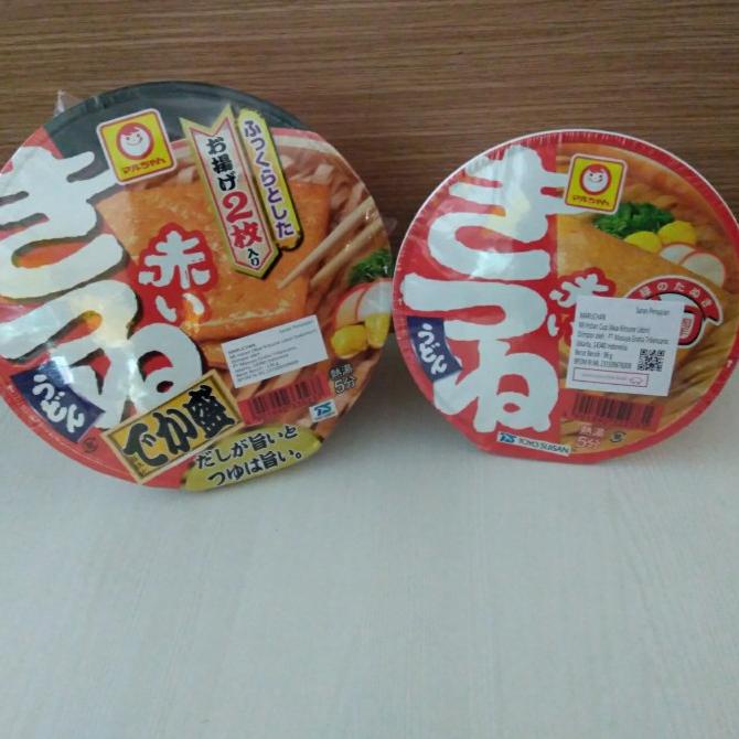 

#####] Mie instan cup jepang Maruchan Akai Kitsune Udon 96gr & Dekamori 135gr