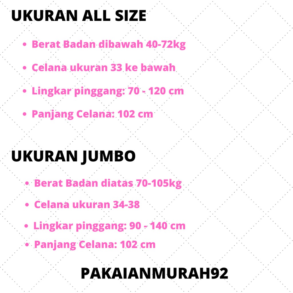 Celana Katun Stretch Premium Wanita Polos Murah /Celana Jumbo ALL SIZE &amp; SIZE JUMBO Warna BIRU JEANS