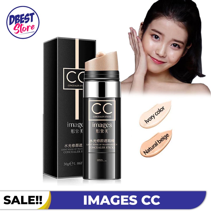 PROMO!! [ COD ] Images CC Concealer Stick Full Cover Makeup /Alas Bedak Tahan Air Keringat dan Tahan Lama