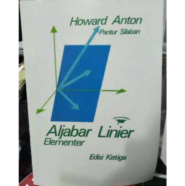 Aljabar linier elementer edisi 3 howard anton