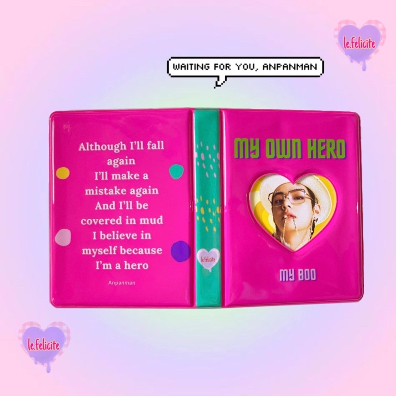 COLLECT BOOK MPC BTS TAEHYUNG