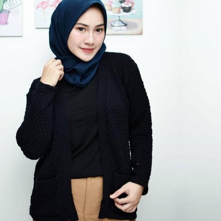 STP.363711– Outer Rajut Cardigan Rajut Cardi Auter Cardy Kardigan Oter Jaket Rajut Wanita Baju Outer