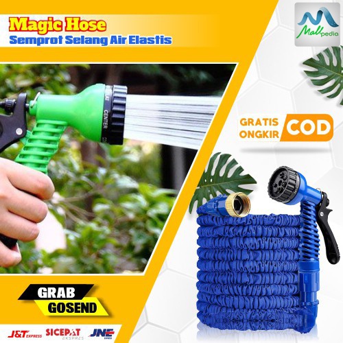 Pro2 Selang Air Magic Hose Semprotan Taman Kebun Elastis 15 Meter  MPRO2