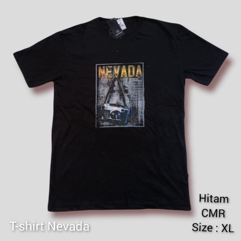 kaos nevada pria | kaos oblong nevada