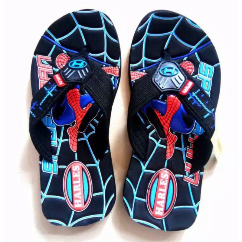 sandal harles karakter Spiderman