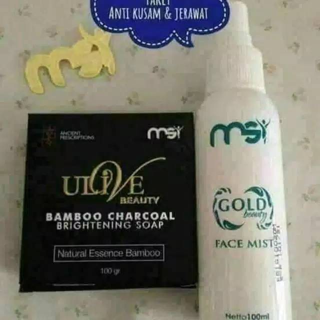 Paket anti kusam dan jerawat produk MSI original
