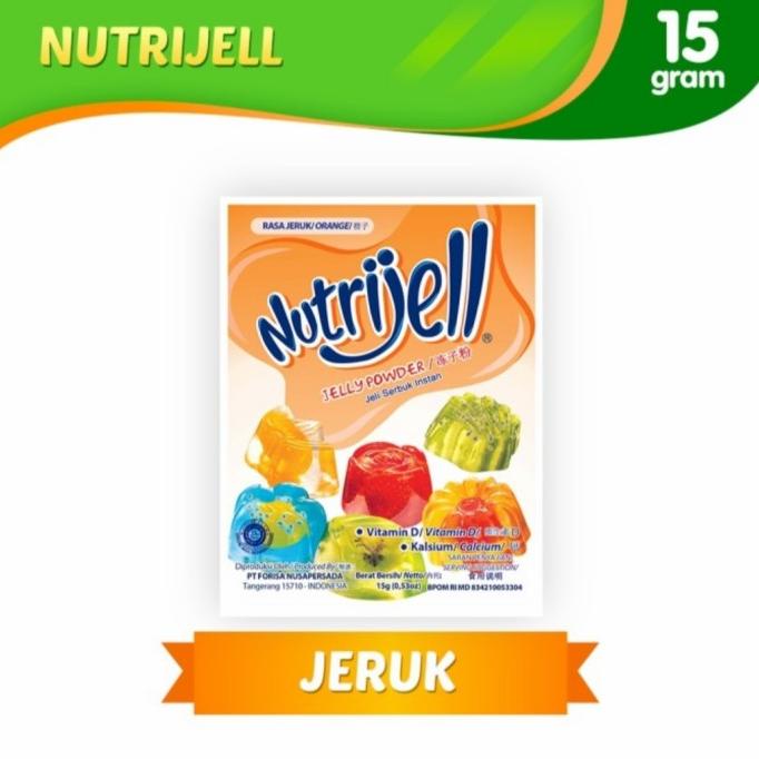 

Nutrijel Nutrijell Jeruk Orange 15gram 15 gram