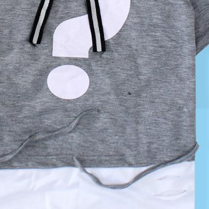 ¶951* Karien Hoodie Pink Baju Atasan Sweater Wanita Lengan 3/4 Pakaian - Putih Ž