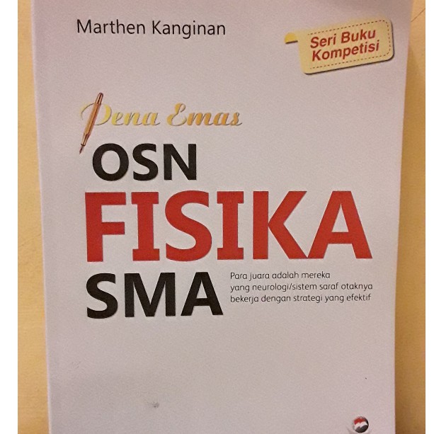 Buku Olimpiade Osn Pena Emas Fisika Sma Shopee Indonesia