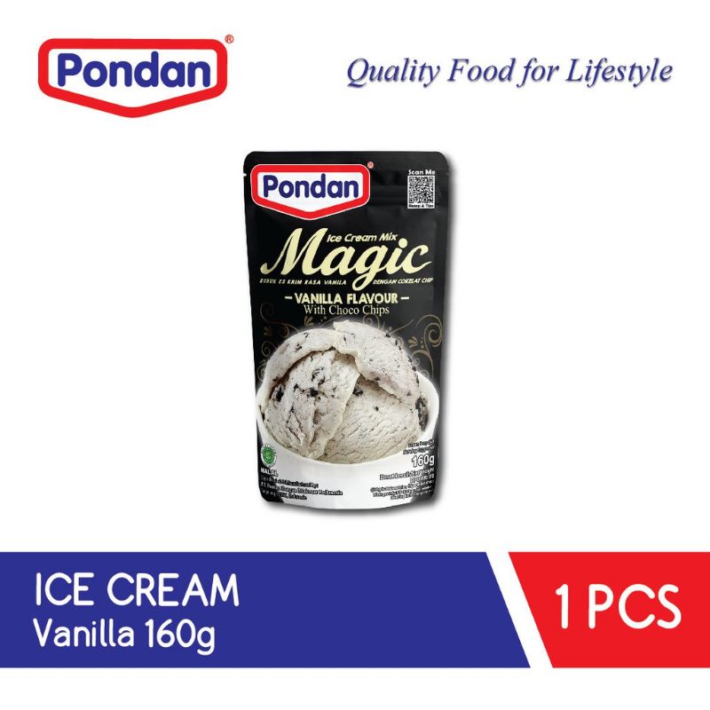 

Pondan Ice Cream Vanilla 160 Gram