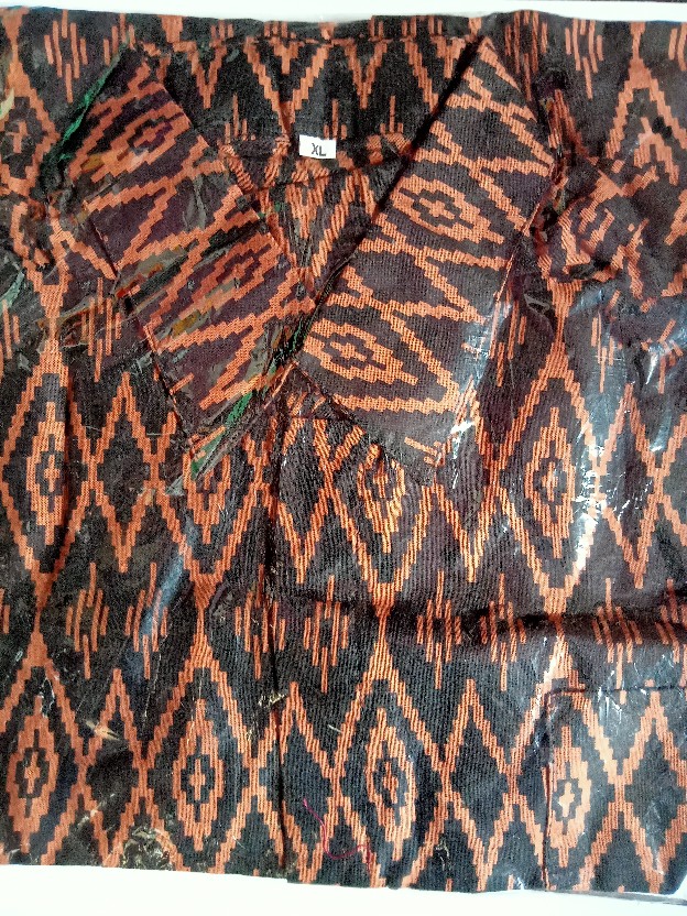 Bswart Batik Hrb026 Kenongo Hem Pendek Padi Pekalongan M L Xl Batik Pria Murah Modern Grosir
