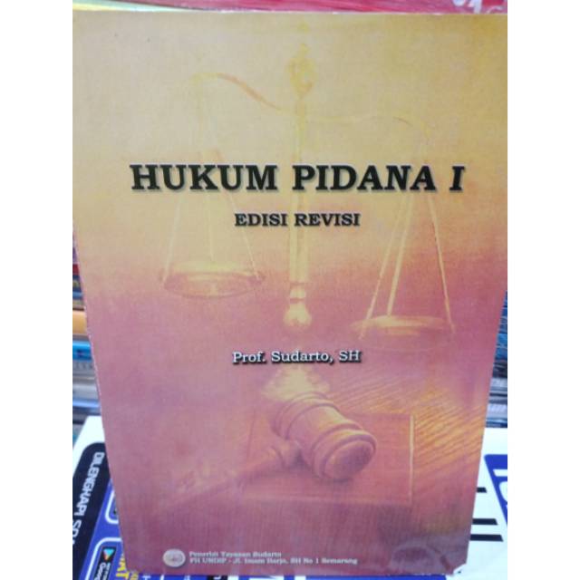 

HUKUM PIDANA 1 EDISI REVISI