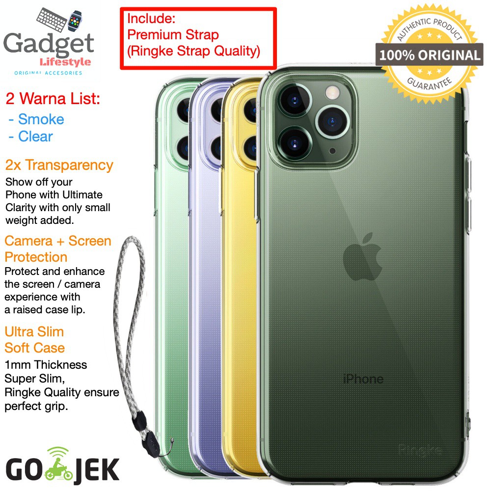 Original Ringke Air Clear Case IPhone 11 Pro Max & IPhone