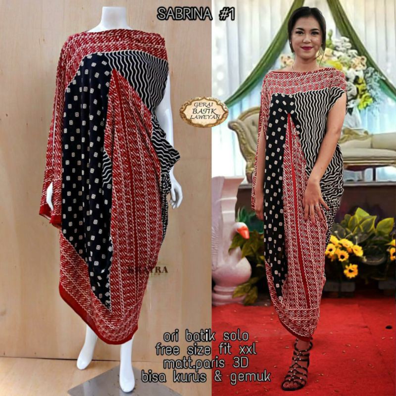Kaftan Sabrina Dress Batik Kaftan paris batik solo