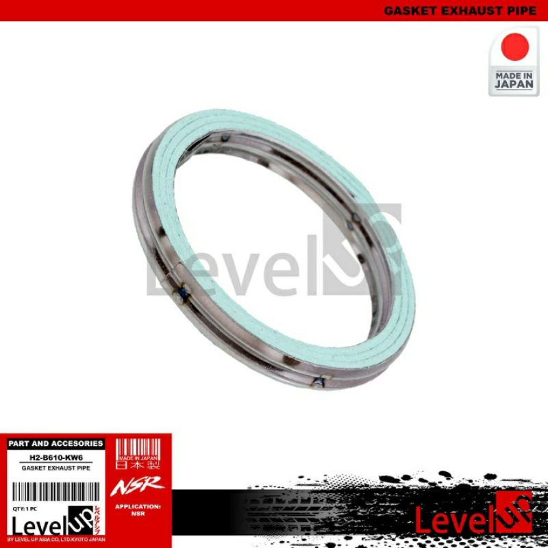 Level Up Gasket Exhaust Pipe NSR R - Paking Knalpot NSR R - Perpak knalpot NSR  - Gasket Knalpot NSR