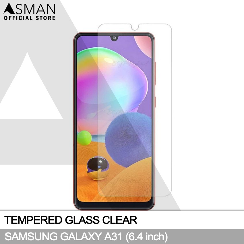 Tempered Glass Samsung Galaxy A31 (6.4&quot;) | Anti Gores Pelindung Layar Kaca - Bening