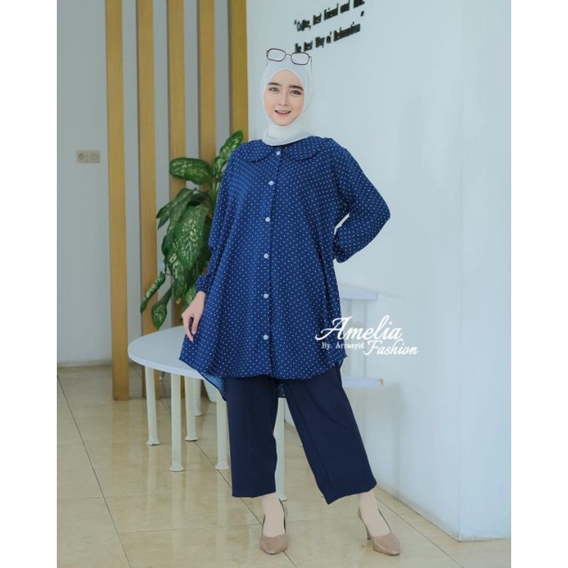 ONE SET SYAKILA ORI AMELIA FASHION SETELAN WANITA KEKINIAN OUTFIT FASHION MASAKINI