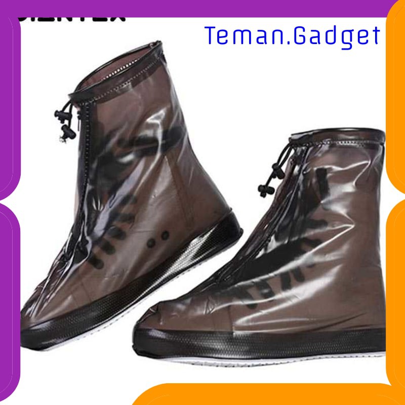 TG-FC034 GIANTEX Cover Hujan Sepatu Waterproof Semi Transparent - Z-D203-1