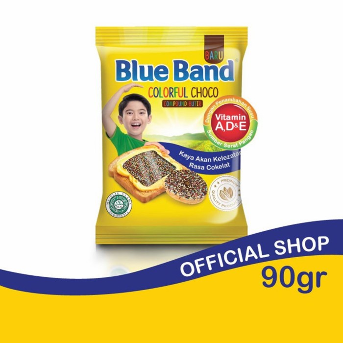 

TERBAIK BLUE BAND COLORFUL CHOCO SPRINKLES MESES SACHET 90GR